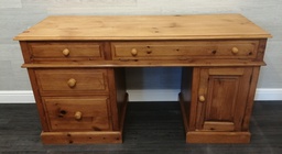 [HF15444] quality solid pine desk