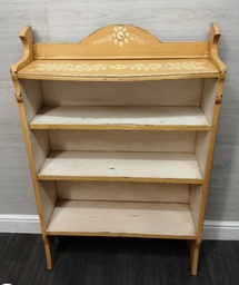 [HF15735] neat vintage painted Bookcase