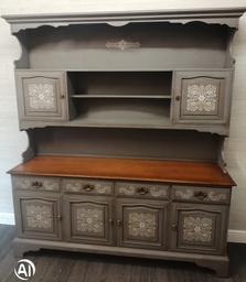 [HF15939] LARGE STAG painted dresser