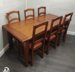 [HF16022] lovley john lewis table &amp; six chairs