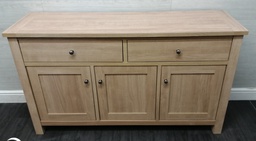 [HF16097] modern oak style sideboard from next