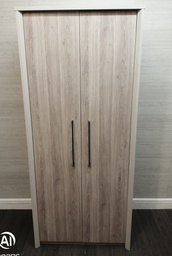 [HF16091] furniture village  Door grey Wardrobe