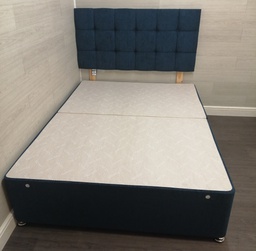 [HF16148] 4FT6&quot; two DRAWER DIVAN BASE with headboard