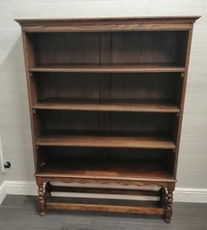 [HF16201] lovely old dark oak bookcase