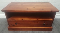 [HF16242] dark pine tv stand