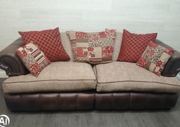 [HF16325] large Four Seater Pillow Back Sofa