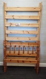 [HF16442] 3ft single Pine Bed Frame