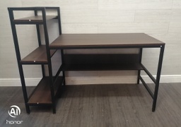 [HF16488] Simple stylish Modern desk with side unit