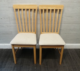 [HF16939] Pair of dining chairs