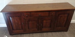 [HF16946] Large dark wood sideboard