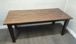 [HF16984] Lovely large dark wood dining table