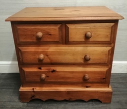 [HF17157] Quality solid pine neat  chest