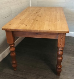 [HF17170] 5FT SOLID PINE DINING TABLE
