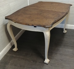 [HF17186] Lovely Painted Extending Dining Table