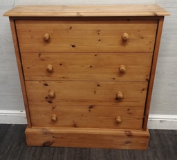 [HF17209] Solid Pine Shoe Storage Cupboard with Two Drawers